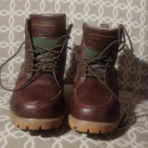 Size 11 Sean John brown/olive boots